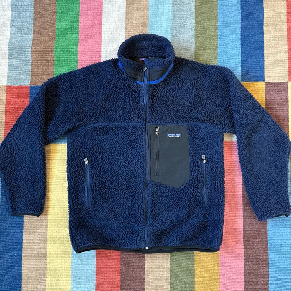 Patagonia Retro X Deep Pile Synchilla Fleece Jacket Size M